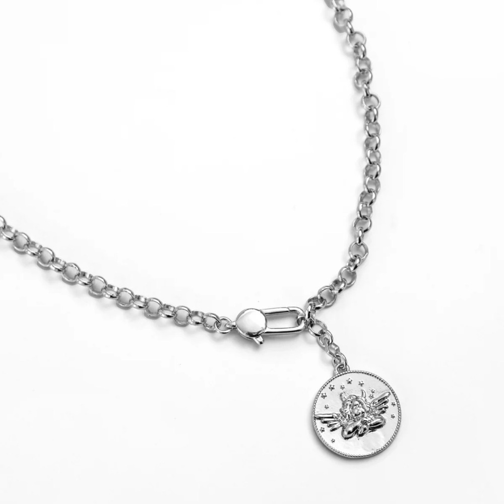 Boys Lie Silver Necklace